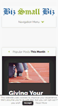 Mobile Screenshot of bizsmallbiz.com